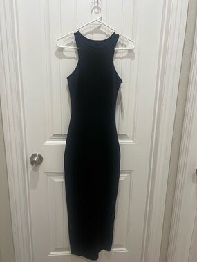 wild fable Black Maxi Bodycon Dress